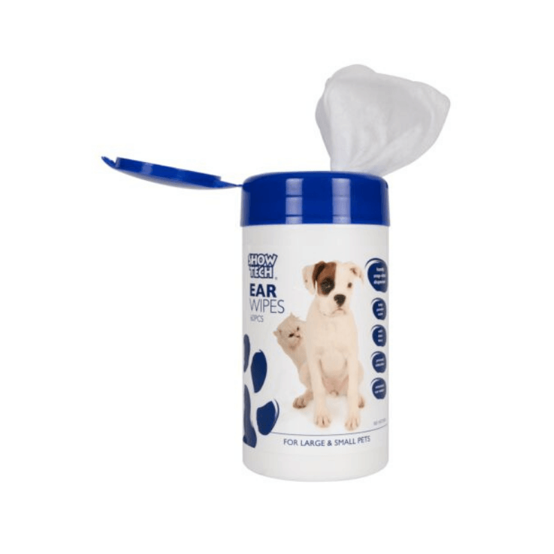 Show Tech Ear Wipes Kedi Köpek Kulak Temizleme Mendili 60 Adet