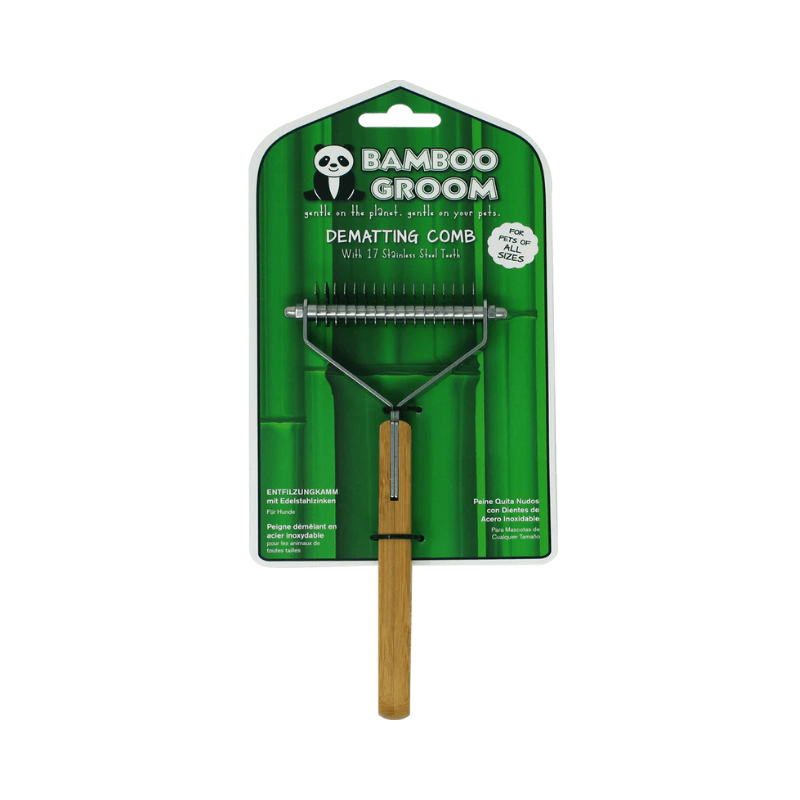 Bamboo Groom 17 Diş Kıtık Açıcı Dematting Comb Tarak