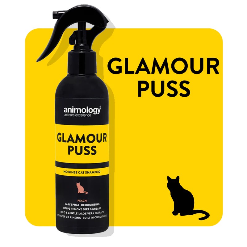 Animology Glamour Puss No Rinse Şeftali Kokulu Kedi Şampuanı 250 mL