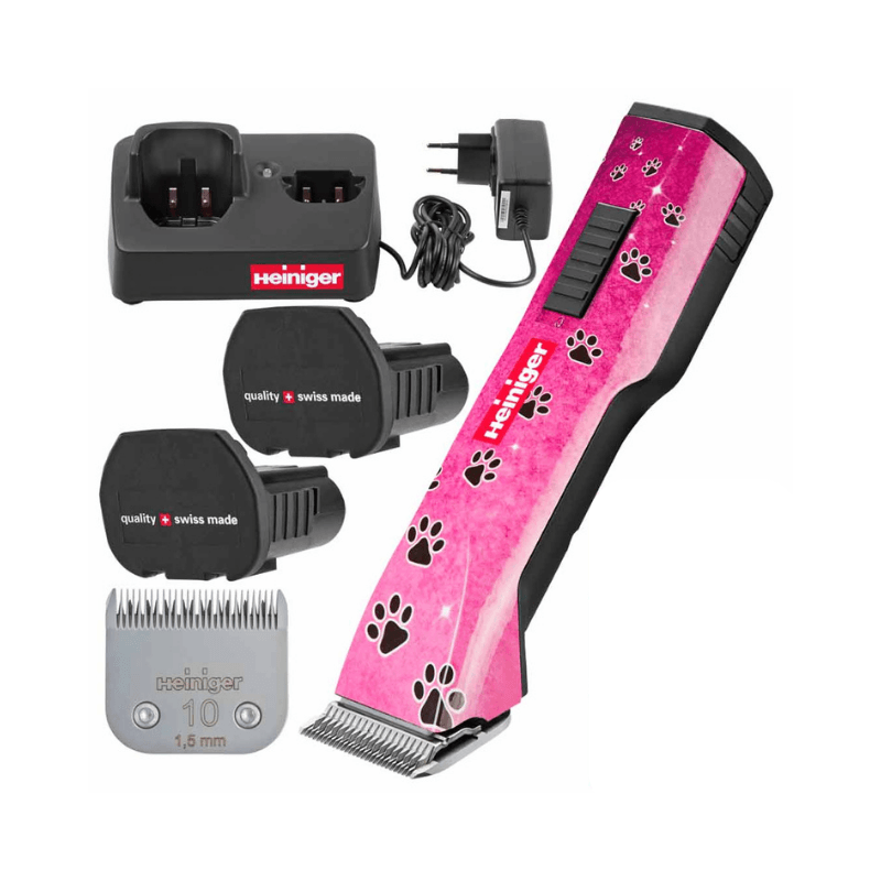 Heiniger Saphir Pink Kablosuz Kedi/Köpek Tıraş Makinesi (Yedek Bataryalı)