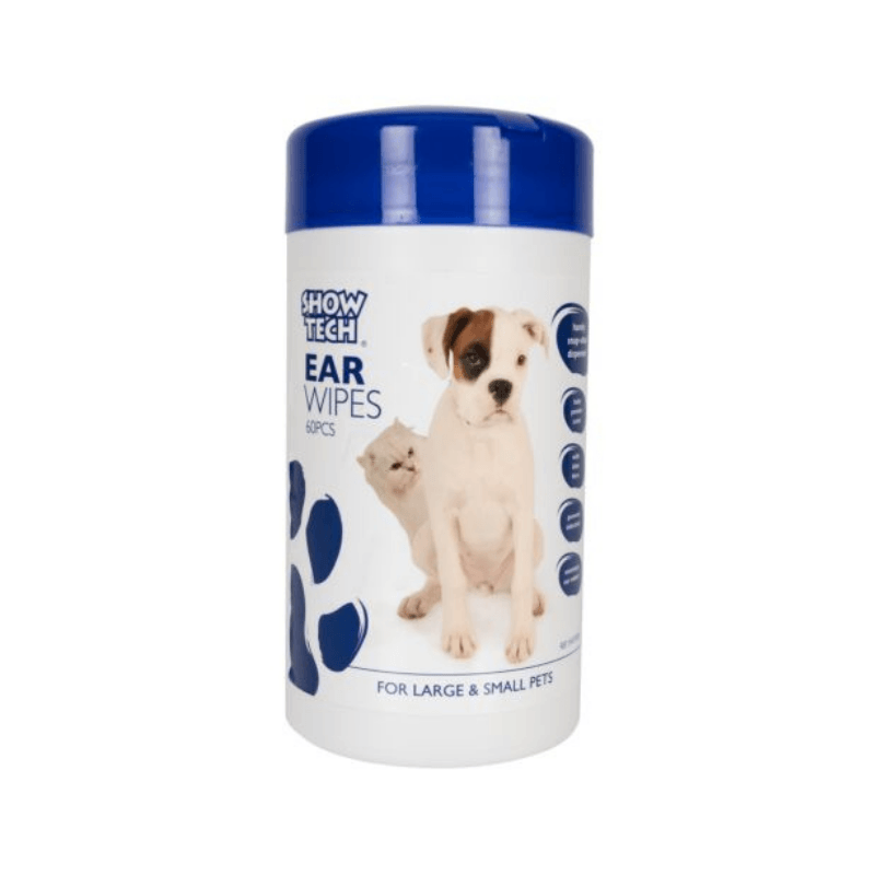 Show Tech Ear Wipes Kedi Köpek Kulak Temizleme Mendili 60 Adet