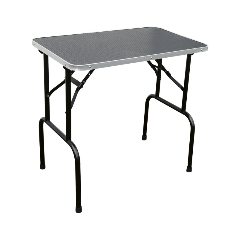 Evolutech Katlanabilir Siyah Taşınabilir Pet Kuaför Masası (76 cm x 46 cm)