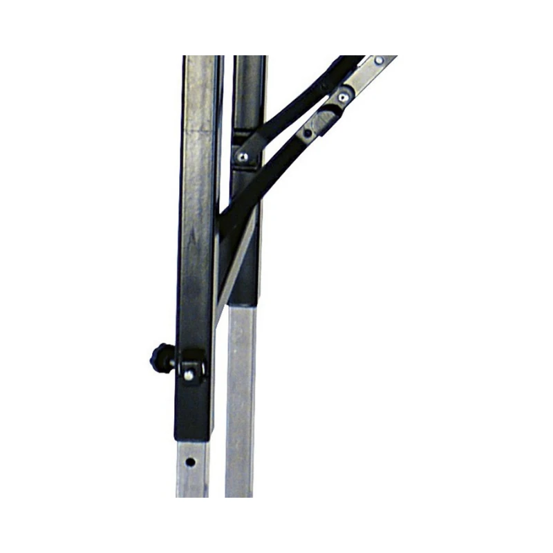 Evolutech Katlanabilir Siyah Yükseklik Ayarlı Pet Kuaför Masası (120 cm x 60 cm)