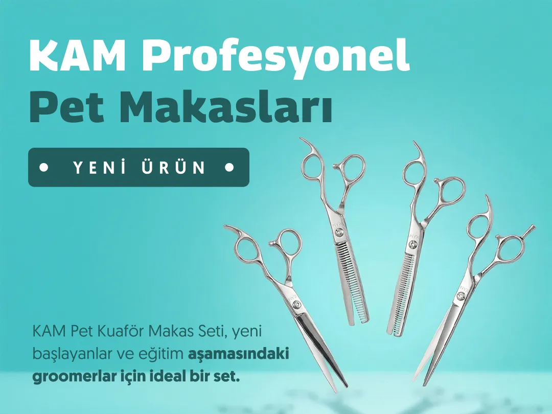 KAM Profesyonel Pet Makasları