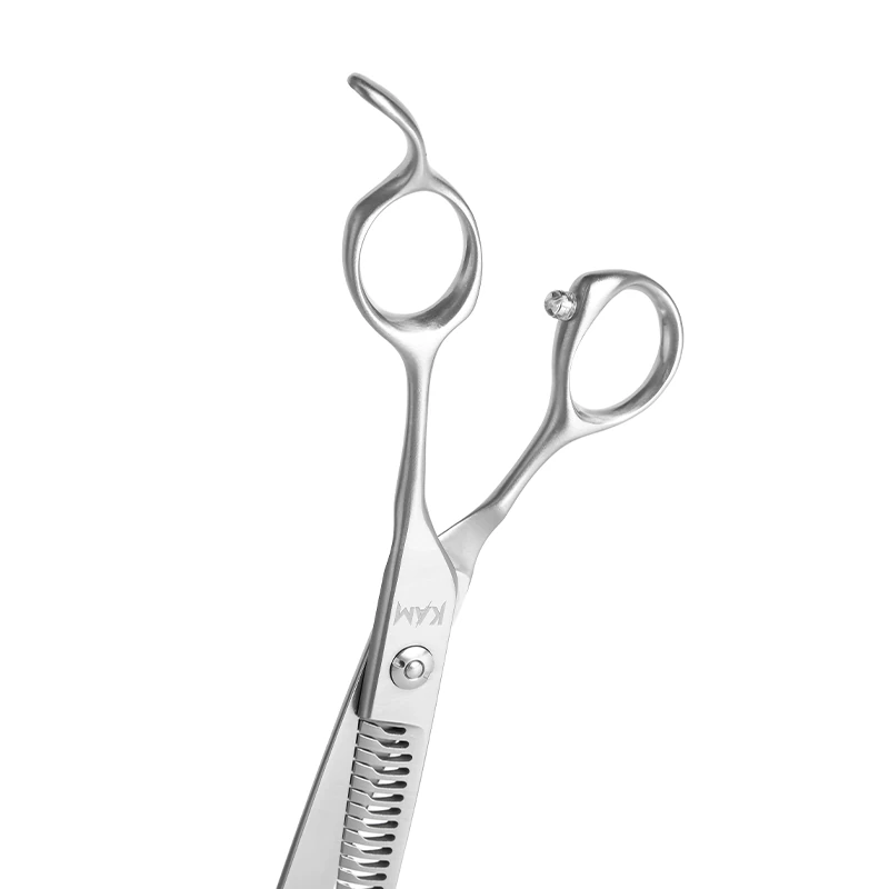 KAM 7,5 inç Düz İnce Chunker Pet Kuaför Makası