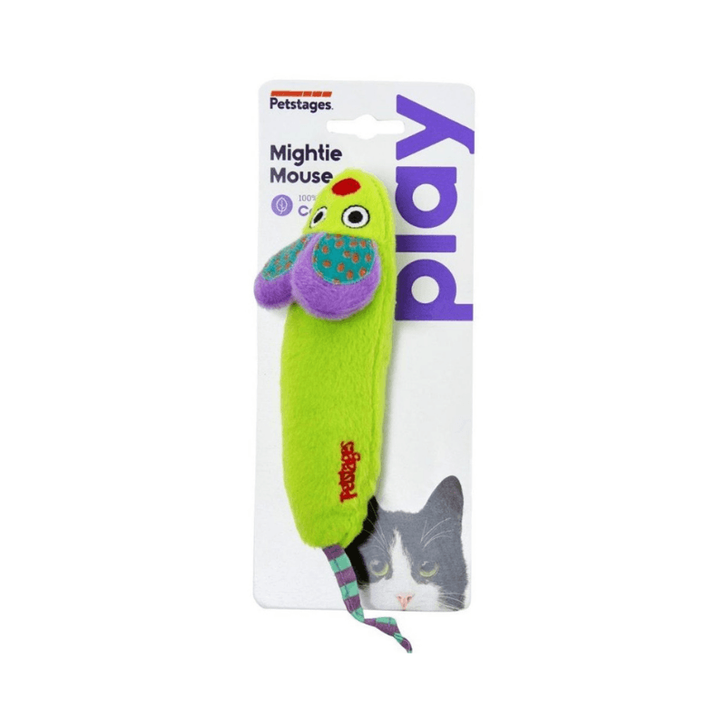 Petstages Mightie Mouse Catnipli Hışırtılı Peluş Kedi Oyuncağı