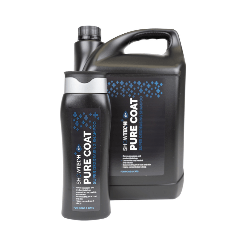 Show Tech+ Pure Coat Süper Yağ Giderici 35:1 Konsantre Kedi Köpek Şampuanı 300 mL