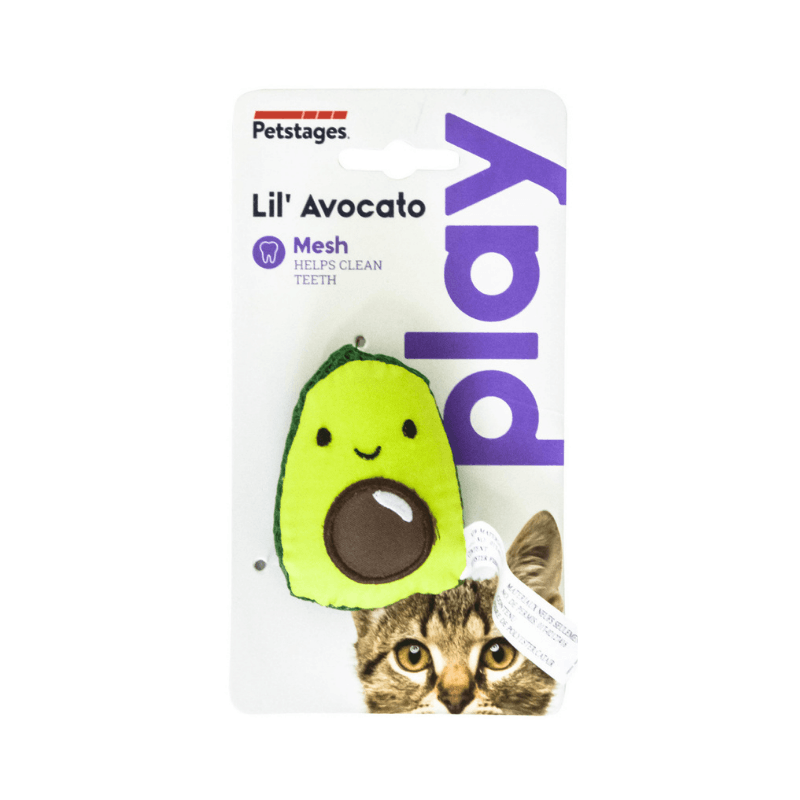 Petstages Lil' Avocato Catnipli Diş Sağlığı Destekleyici Kedi Çiğneme Oyuncağı