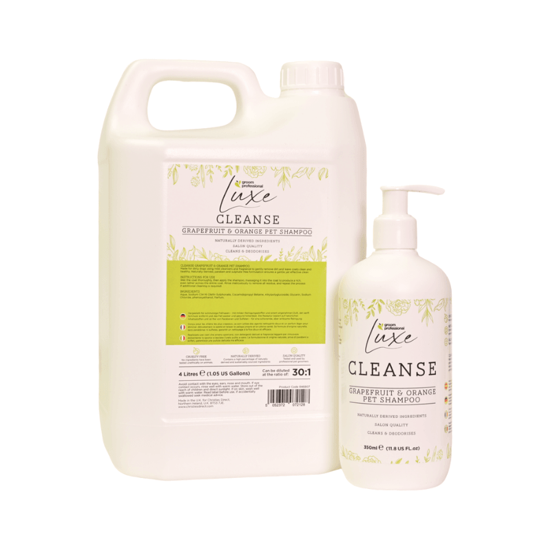 Groom Professional Luxe Greyfurt ve Portakal Kokulu Derin Temizleyici Köpek Şampuanı 350 mL 1:30 Konsantre