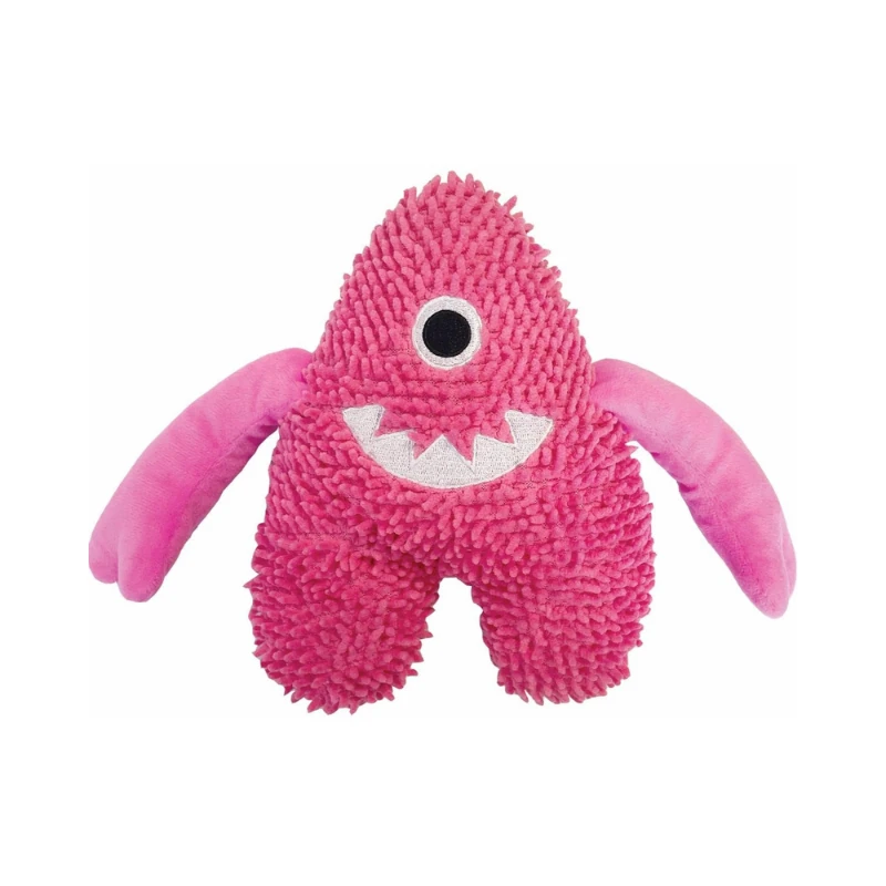 Happy Pet Bobble Monster Pembe Canavar Sesli Peluş Köpek Oyuncağı