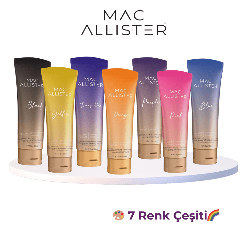 Mac Allister Pet Tüy Boyası 7' Li Set