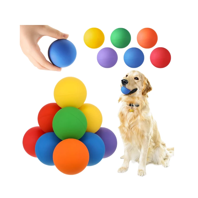 Happy Pet Glow Balls Renkli ve Parlak Sesli Top Köpek Oyuncağı 3'lü Paket