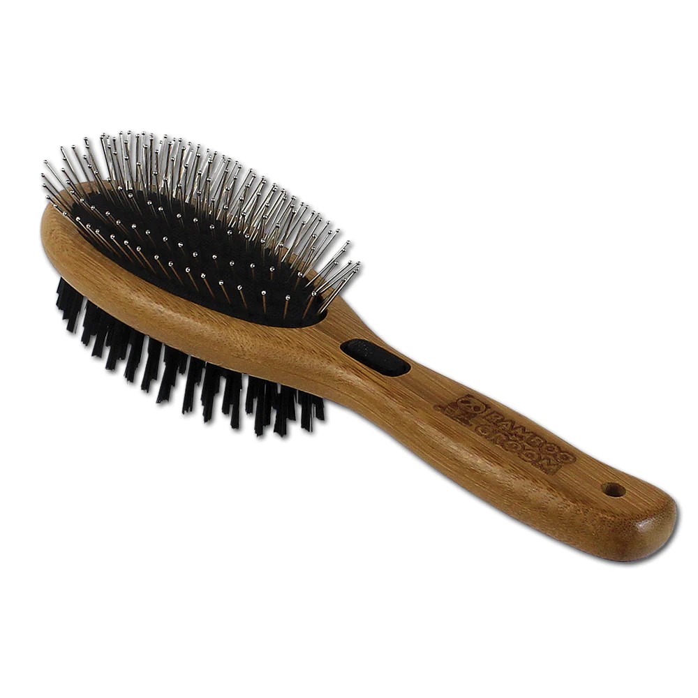 Bamboo Groom Large Çift Taraflı Fırça