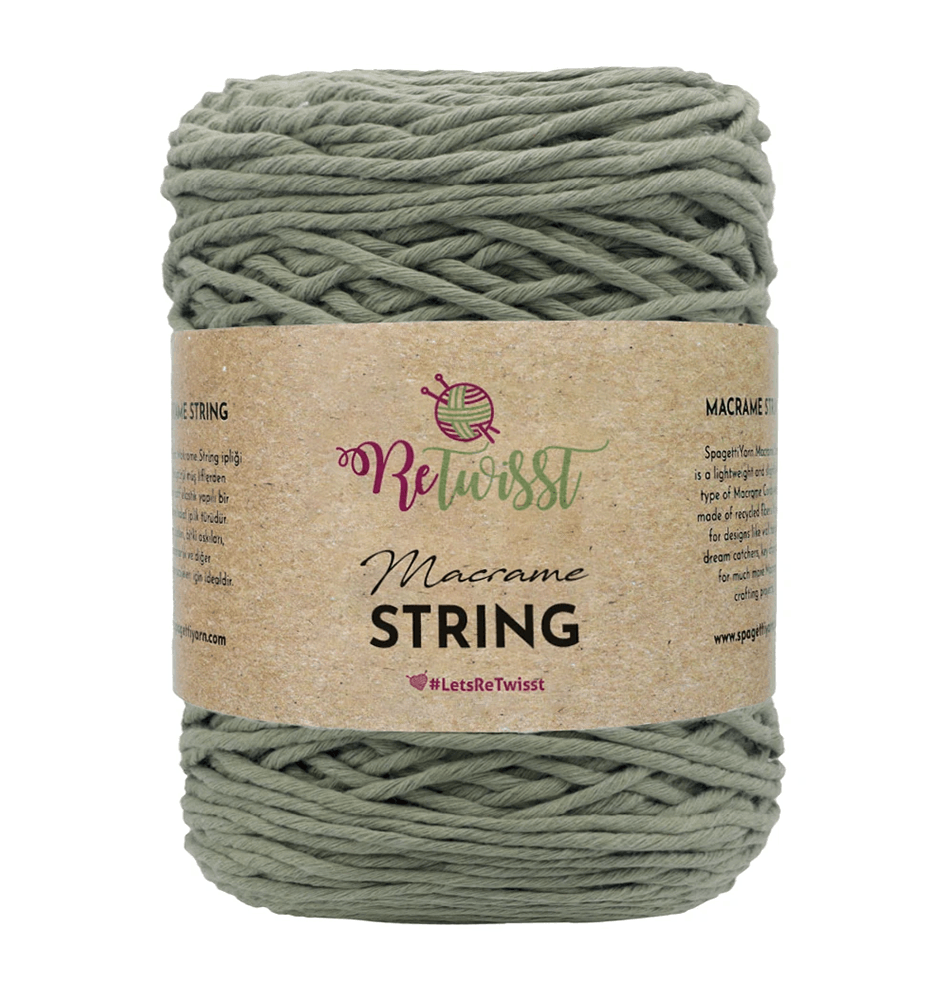 MACRAME STRING 2MM - KHAKI