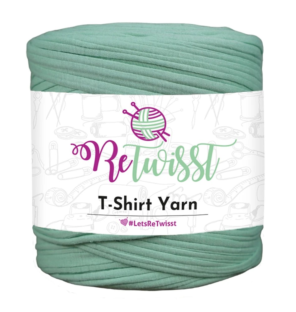 GREEN SHADES | T-SHIRT YARN LARGE SOLID - VINTAGE GREEN2