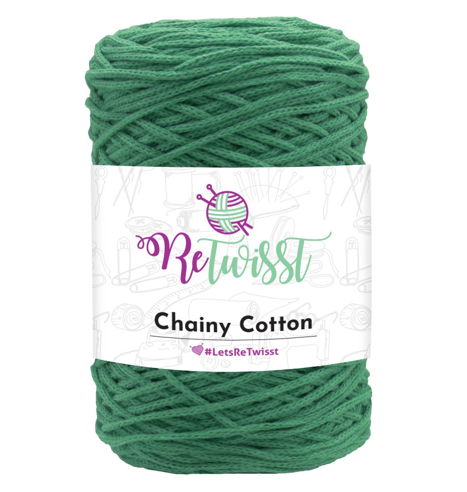 CHAINY COTTON - PASTEL GREEN