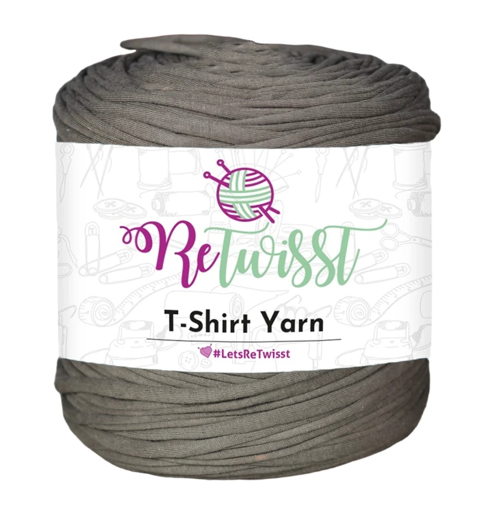 BROWN SHADES | T-SHIRT YARN LARGE SOLID