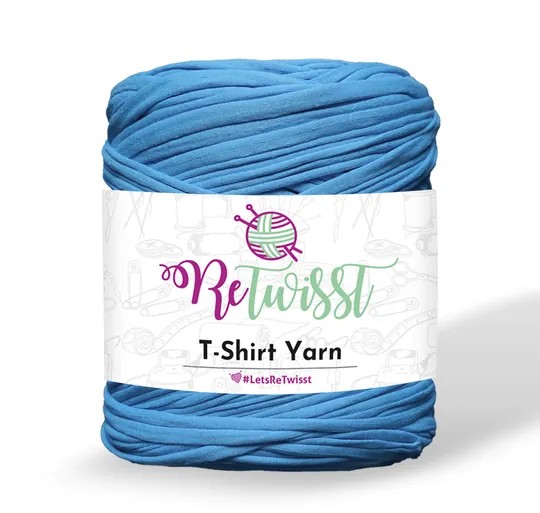 BLUE SHADES | T-SHIRT YARN LARGE SOLID - PICTON BLUE