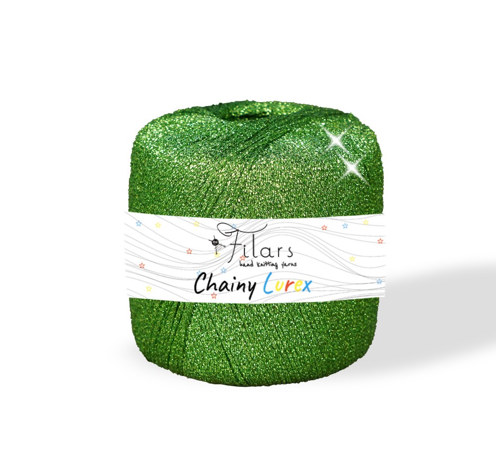 Chainy Lurex - PISTACHIO GREEN