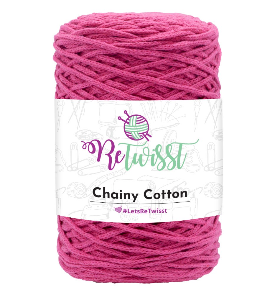 CHAINY COTTON - FUCHSIE