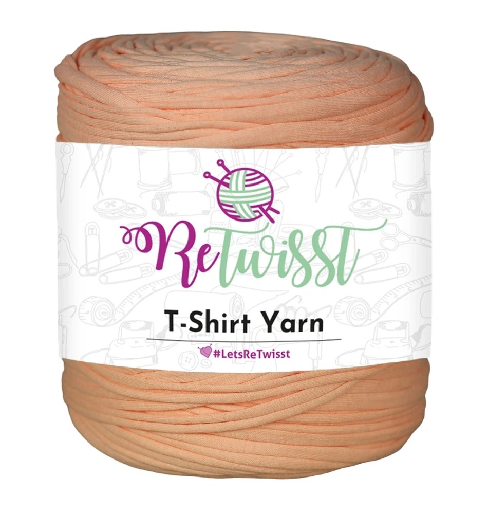 SALMON SHADES | T-SHIRT YARN LARGE SOLID - CALICO