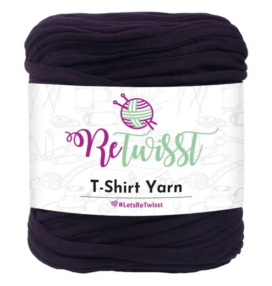 PURPLE SHADES | T-SHIRT YARN LARGE SOLID