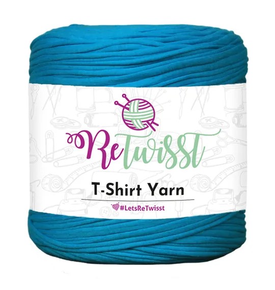 BLUE SHADES | T-SHIRT YARN LARGE SOLID - BLUE MOULD