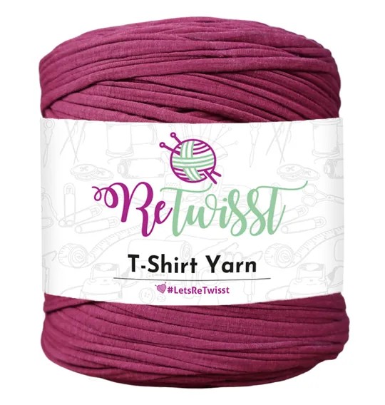 RED SHADES | T-SHIRT YARN LARGE SOLID