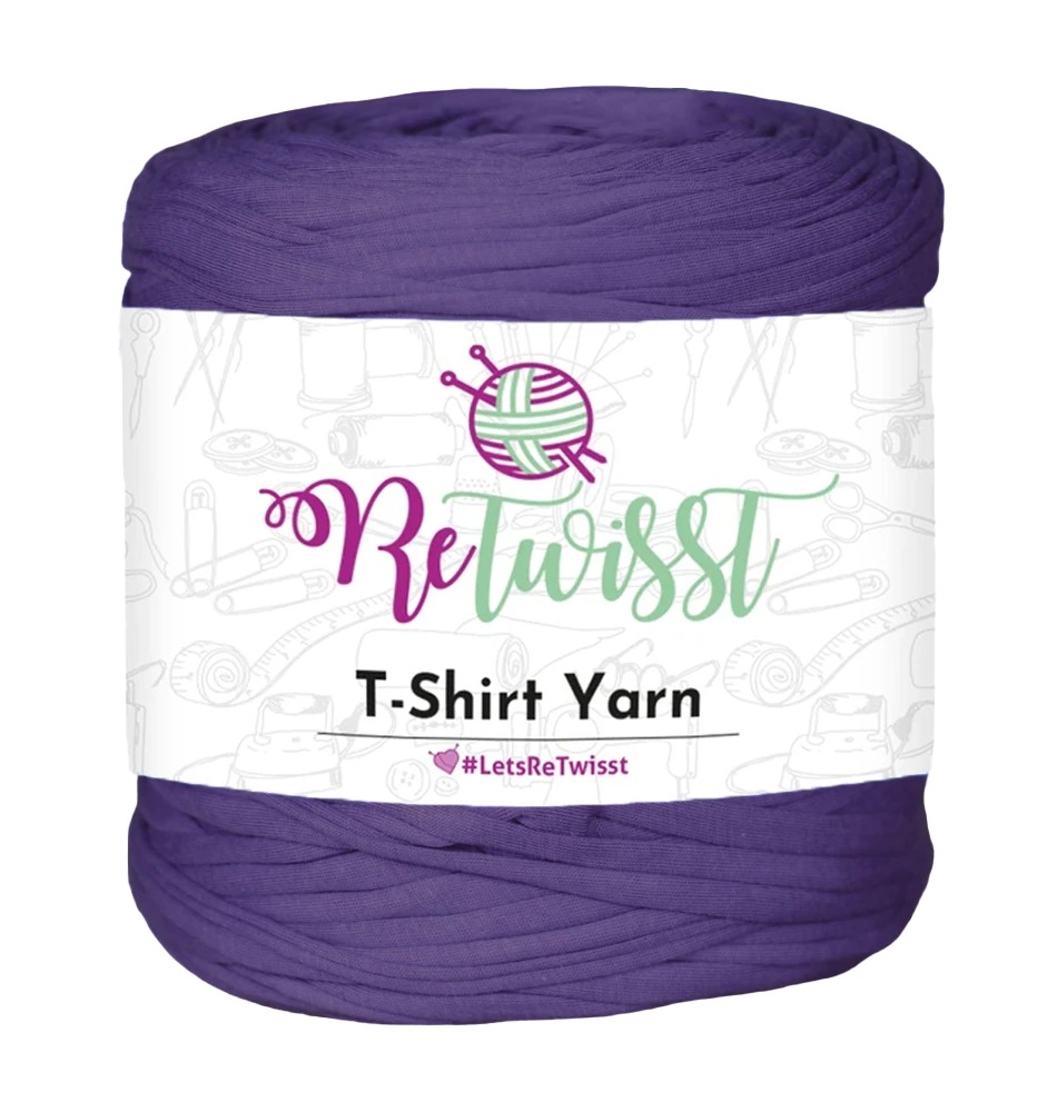 PURPLE SHADES | T-SHIRT YARN LARGE SOLID - MEDIUM SLATE BLUE
