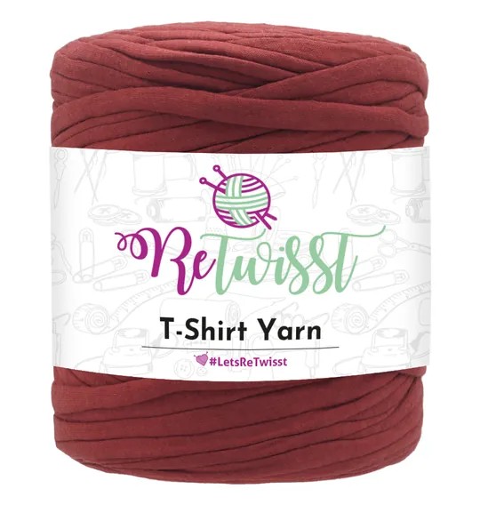 RED SHADES | T-SHIRT YARN LARGE SOLID