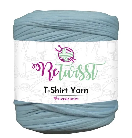 BLUE SHADES | T-SHIRT YARN LARGE SOLID - STEEL BLUE