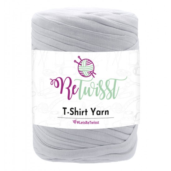 T-SHIRT YARN - MEDIUM SOLID - FRENCH GRAY