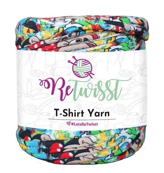 T-Shirt Yarn - Large Printed