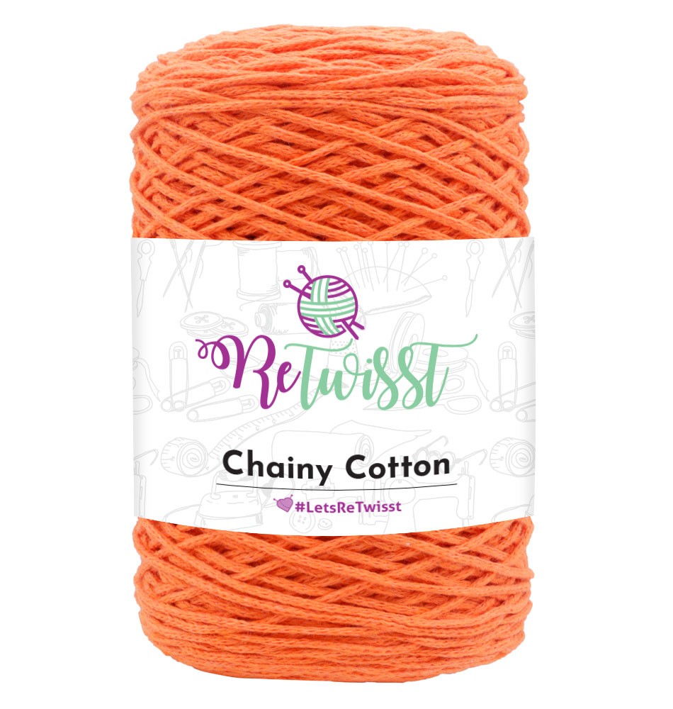 CHAINY COTTON  - ORANGE