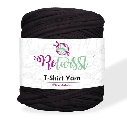 BROWN SHADES | T-SHIRT YARN LARGE SOLID - BITTER COFFEE