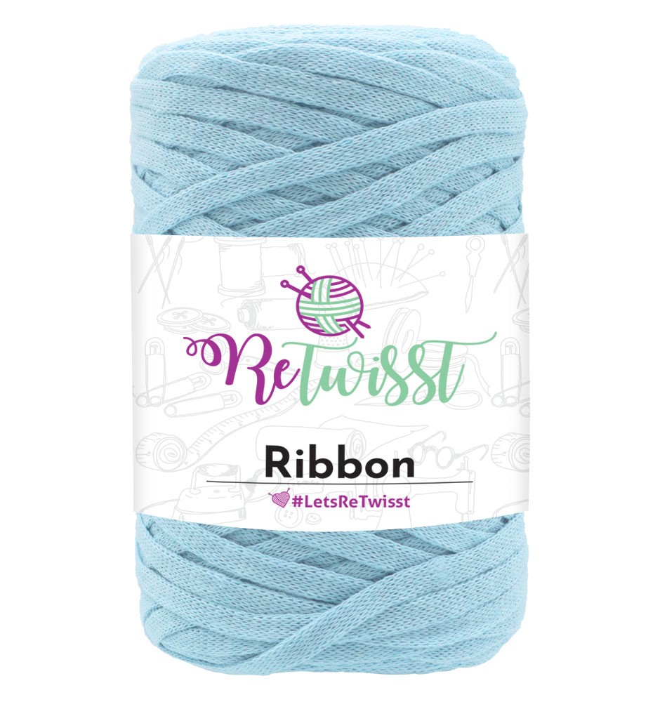 RIBBON GARNE - BABY BLUE 330GR