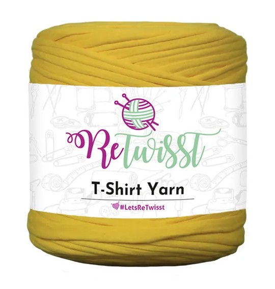 YELLOW SHADES | T-SHIRT YARN LARGE SOLID - TURMERIC