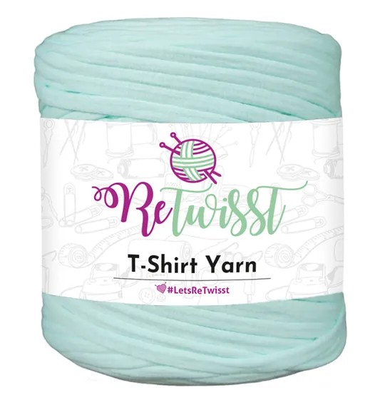 GREEN SHADES | T-SHIRT YARN LARGE SOLID - PALE TEAL