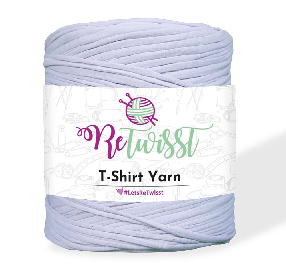 T-SHIRT YARN - LARGE SOLID - LILAC DANCE