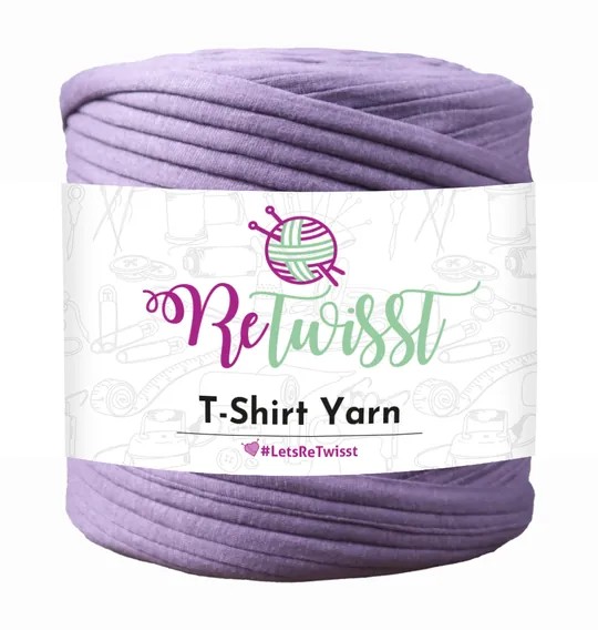 LILAC SHADES | T-SHIRT YARN LARGE SOLID