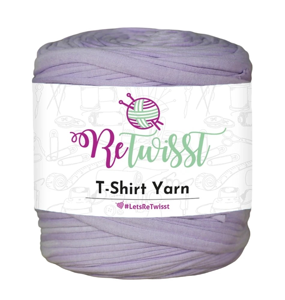 LILAC SHADES | T-SHIRT YARN LARGE SOLID - AMETHYST SMOKE