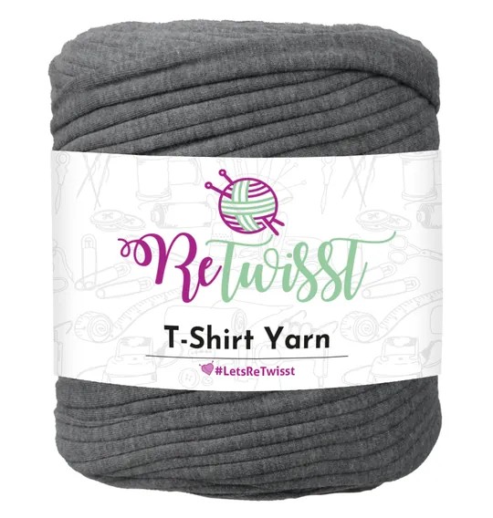 GRAY SHADES | T-SHIRT YARN LARGE SOLID