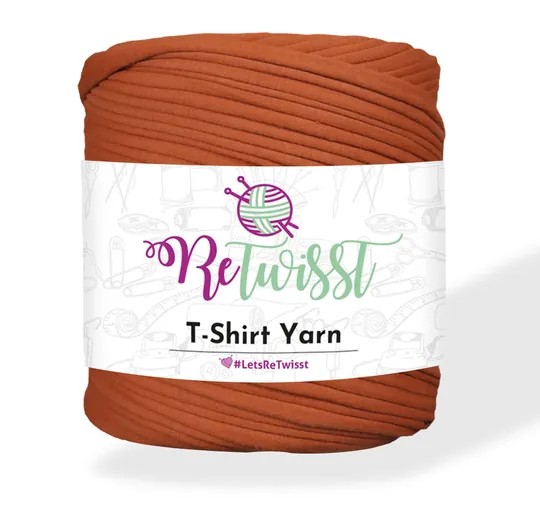 ORANGE SHADES | T-SHIRT YARN LARGE SOLID