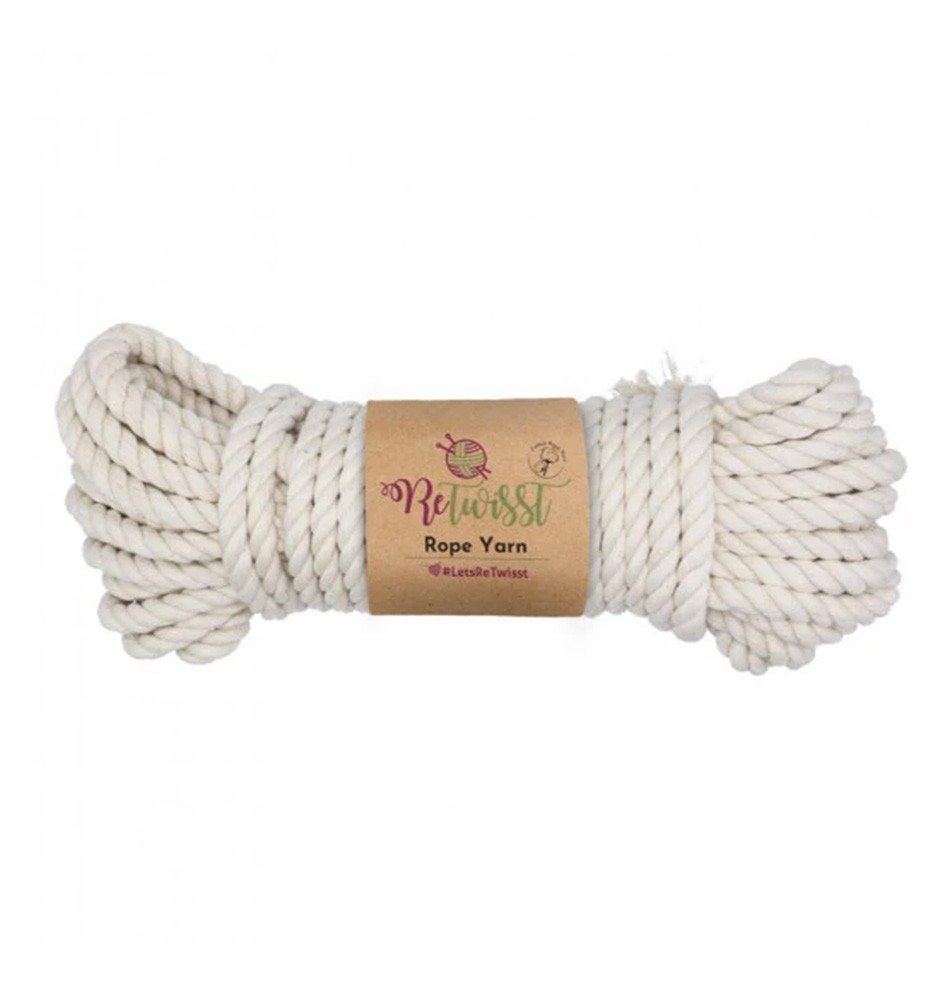 ROPE YARN 8MM - WHITE