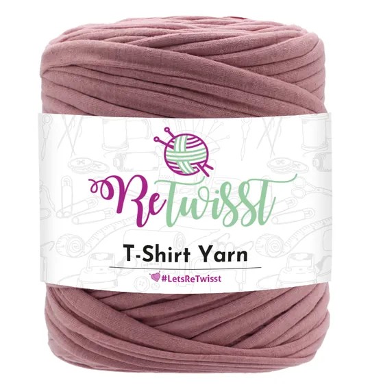 PINK SHADES | T-SHIRT YARN LARGE SOLID