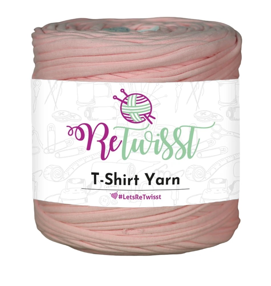 PINK SHADES | T-SHIRT YARN LARGE SOLID - CAVERN PINK2