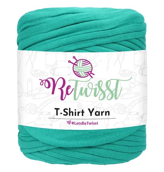 GREEN SHADES | T-SHIRT YARN LARGE SOLID - SHAMROCK