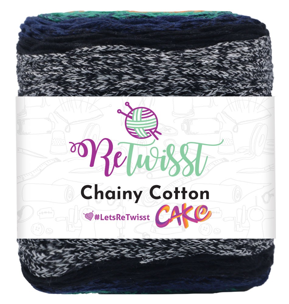 CHAINY COTTON CAKE - CONTRASTING COLORS