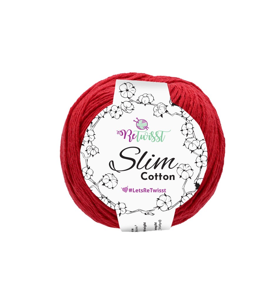 SLIM COTTON - RED