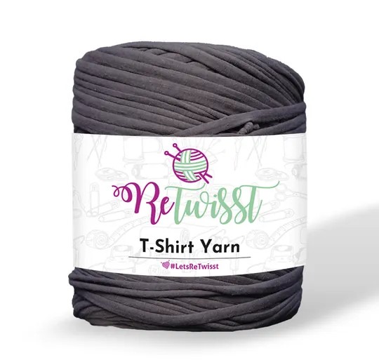 PURPLE SHADES | T-SHIRT YARN LARGE SOLID - MULLED WINE2